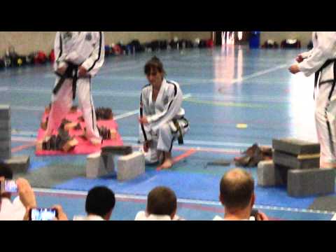 UKTA Master's Grading 6th Sept 2014 - Breaking demonstration