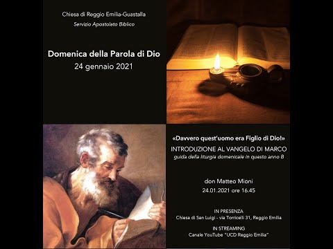 Introduzione al Vangelo di Marco - don Matteo Mioni