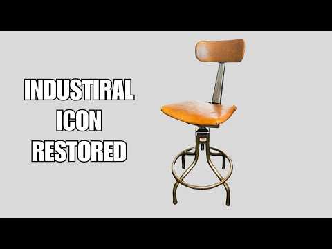 Restoring a Rare 1930s Industrial Workshop Chair | Leabank & Evertaut