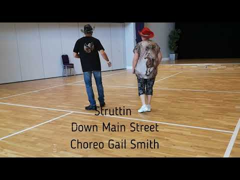 Struttin Down Main Street With Dj Roy and Sandra Choreo Gail Smith@shutterbuggin