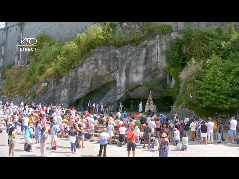 Chapelet du 17 août 2020 à Lourdes