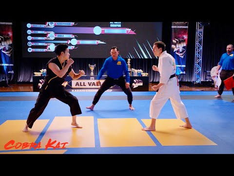 Hawk vs Kyler Tournament Fight [1080p 60fps] | Cobra Kai Season 4