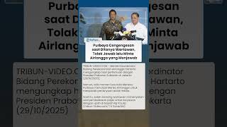 Momen Purbaya Cengengesan Tolak Jawab Pertanyaan Wartawan, Menkeu Minta Airlangga yang Menjawab