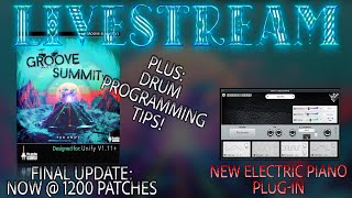 Video thumbnail for #502 03/29/25 - Drum Programming FUN / Klevgrand Elpiano Plug-In Unified! by PlugInGuru