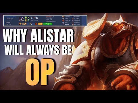ALISTAR WILL ALWAYS BE META - EX-PRO SUPPORT GAMEPLAY COMMENTARY