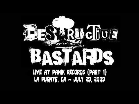 Destructive Bastards - Live at Panik Records (part 1)