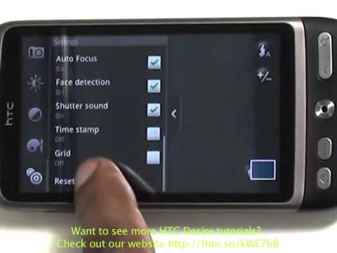 How to turn off your camera shutter sound on your HTC Desire | The Human Manual