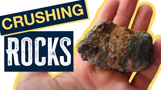 Crushing Rocks to Extract Gold