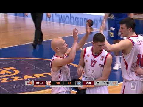 llija Đoković hits the 3-pointer and the crowd goes wild (Borac - Sixt Primorska, 24.3.2019)
