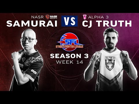 Samurai (Ryu) vs. CJ Truth (Necalli) - Bo3 - Street Fighter League Pro-US - Season 3 Week 14