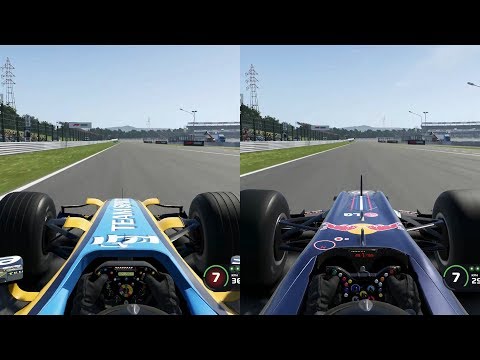 F1 2019 2006 Renault vs 2010 Redbull