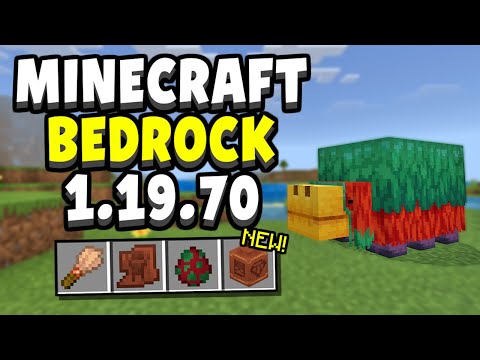 EVERYTHING NEW in Minecraft Bedrock Edition 1.19.70