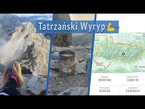 Tatrzański wyryp | Rysy | Chłopek | Spanie na Zawracie | Rowerem dookoła Tatr