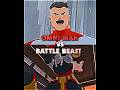 Omni Man Vs Battle Beast Battle Edit Shorts Invincible Omniman Battlebeast