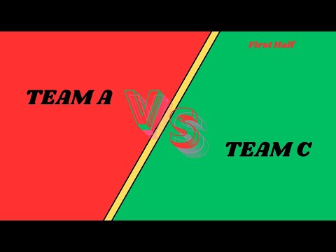 HMT Group 9th Futsal League Week 14// Team A vs Tam C// First Half