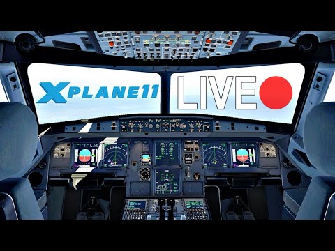 AeroNewsGermany LIVE - X-Plane 11 | Mit dem A321 durch Deutschland!