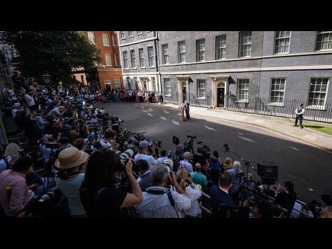 Boris Johnson gives first speech as British PM