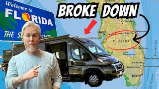 STRANDED IN FLORIDA...IN OUR RV!!!