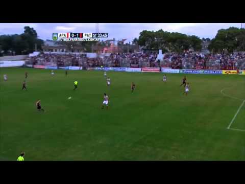 No lo pudo gritar. Atl. Paraná 0 Patronato 1.Fecha 21.Torneo Primera B Nacional.FPT