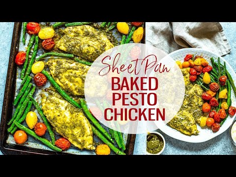 Sheet Pan Pesto Chicken