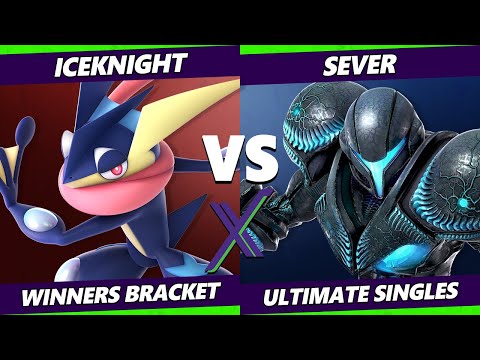 S@X 468 - IceKnight (Greninja) Vs. SeVeR (Dark Samus) Smash Ultimate - SSBU