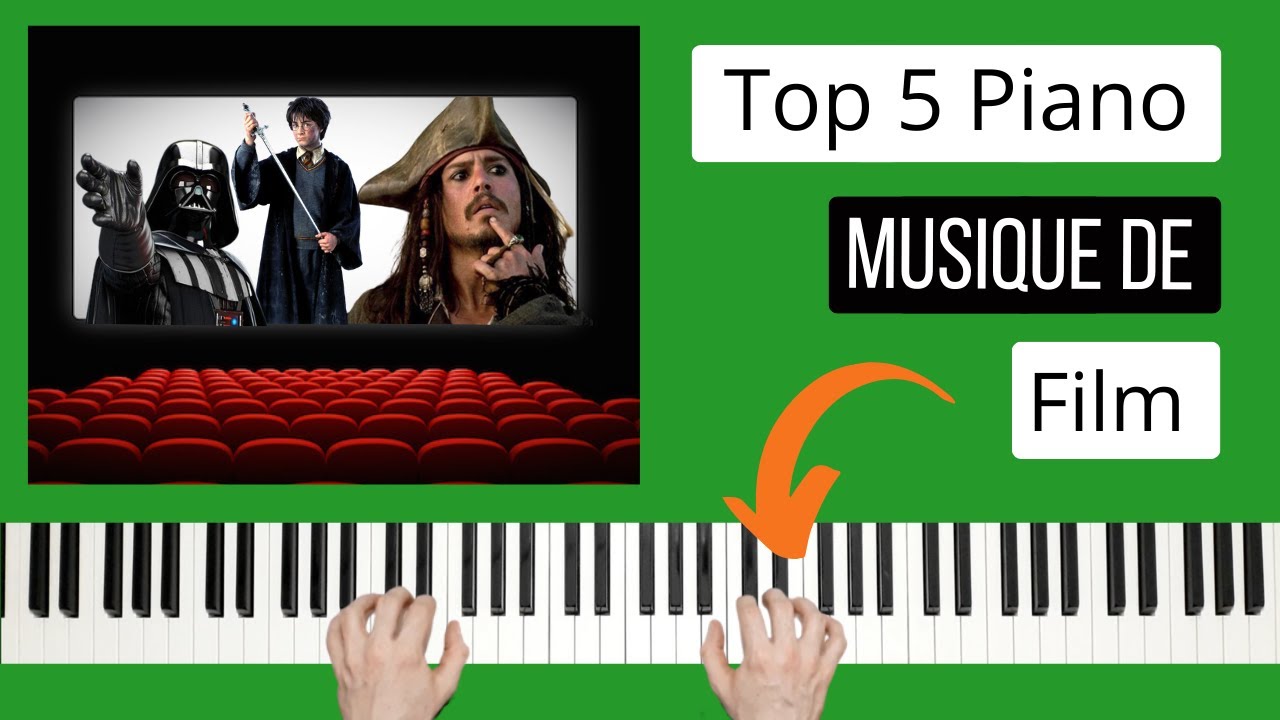 Apprendre à jouer 5 musiques de Film au piano (SANS PARTITIONS)