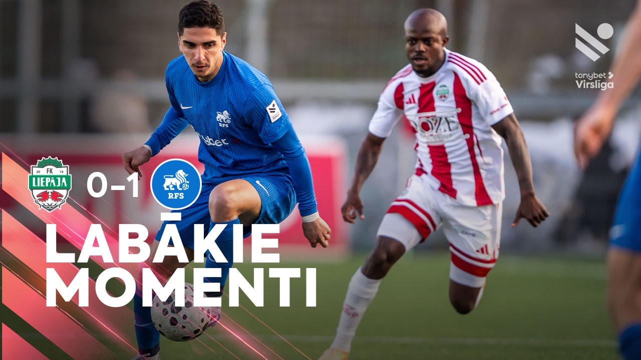 FK Liepaja vs RFS Highlights