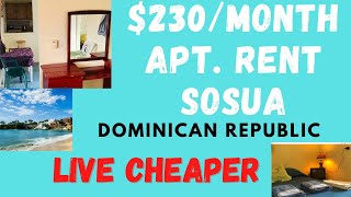 Sosua $230 month Apt Live Cheaper  Dominican Republic | Expat | Cabarete | Puerto Plata