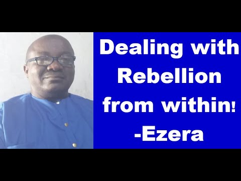 DEALING WITH REBELLION FROM WITHIN
