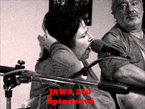 Bílá Jawa 250 - Špinarová