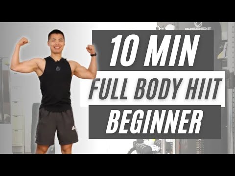 10 MIN FULL BODY FAT BURNING HIIT No Equipment   Coach Patrick Liu