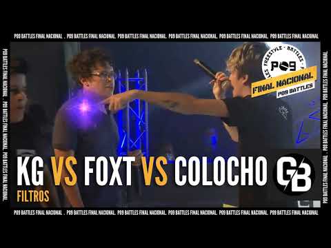 LA MURGA - GIANBEATZ- KG vs Foxt vs Colocho - 2DA INSTRUMENTAL - Final Nacional P09 Battles