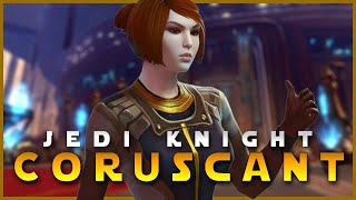 Coruscant - Jedi Knight - Walkthrough Gameplay No Commentary - STAR WARS THE OLD REPUBLIC