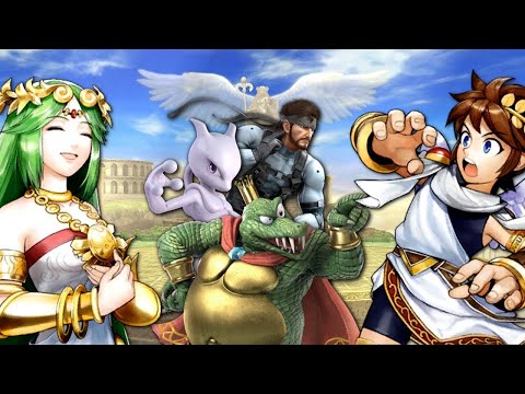 Super Smash Bros Ultimate Palutena Guidance All Characters No Commentary