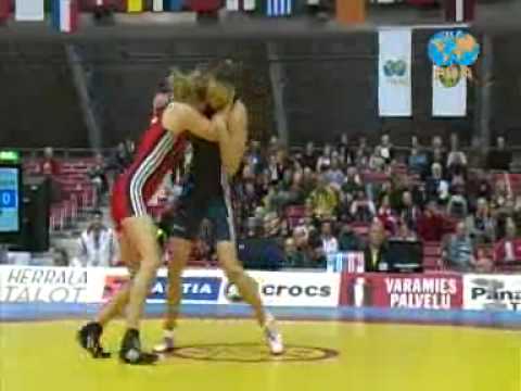 55kg EM08 Christiane Knittel GER-Nadezda Shvetsova -ESP