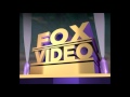 Fox Video 1993 Logo Remake By SM124