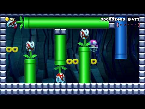 World 4-3 Dead Shell Shelf by 3rd Bunny - Super Mario Maker 2 - No Commentary 1ca