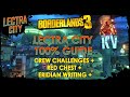 Borderlands 3 Lectra City 100 Crew Challenges Red Chest Eridian Writing Guide