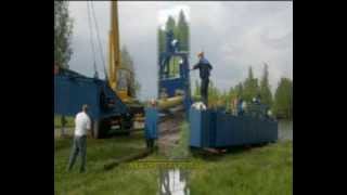 Запуск земснаряда НСС 800/40-Ф-К Земснаряд с фрезой