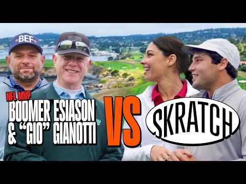 PEBBLE BEACH SHOWDOWN | Boomer Esiason and Gregg "Gio" Giannotti vs. Skratch
