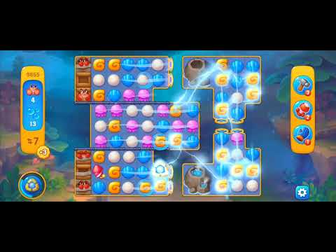 Fishdom Easy Level 9855 (with ingsme boosters) @choraelmin