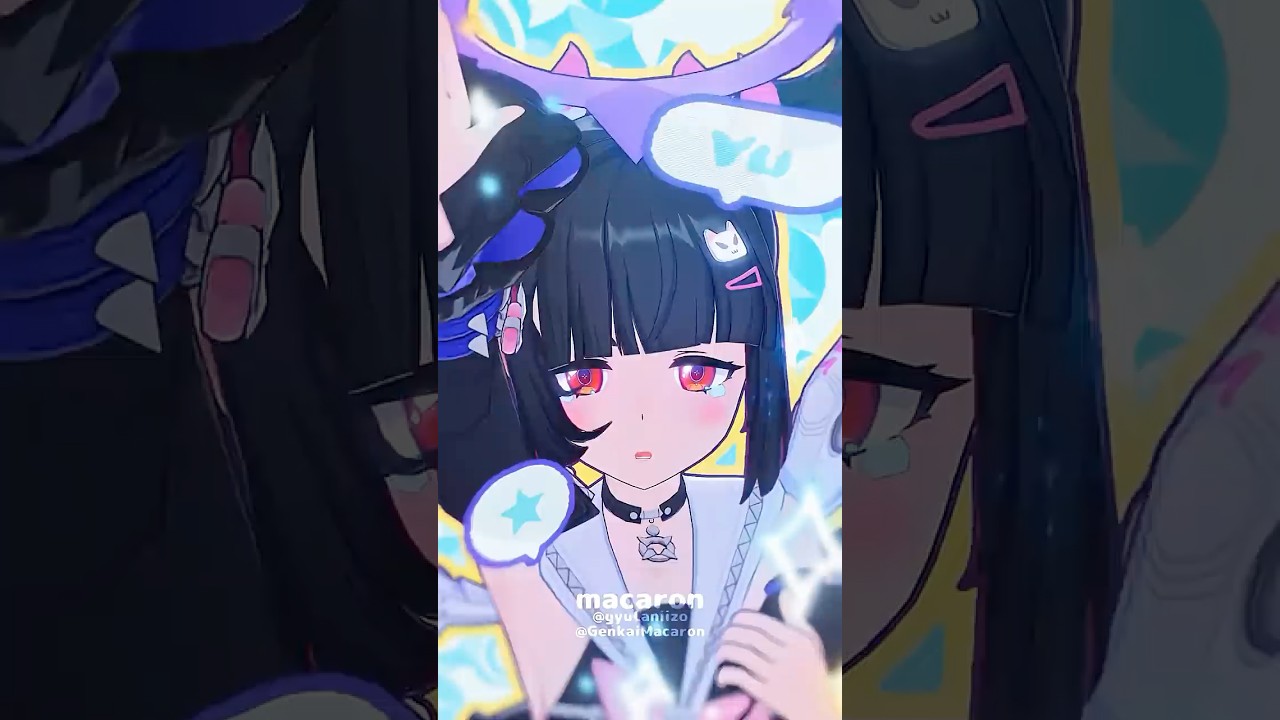 🪽南宮羽　カリン🧸／スプリットダンス【ゼンゼロ/ZenlessZoneZero/MMD】#ゼンゼロ #ゼンレスゾーンゼロ #zzzero #南宮羽 #nangongyu #corin #shorts