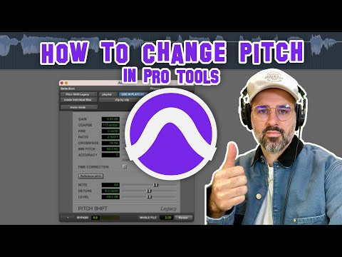 How to Change Pitch in Pro Tools
