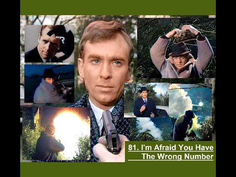COLORIZED Danger Man (1964) Ep81. I'm Afraid You Have The Wrong Number (1966)