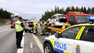 preview picture of video '120521 - Trafikolycka på E4'