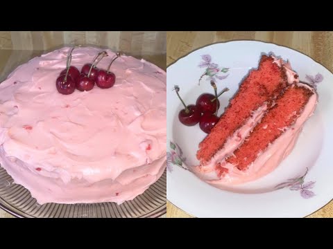 Ep. 464: Southern Cherry Cake | How To Make Cherry Cake | #SpringCake2021 🍒🍰
