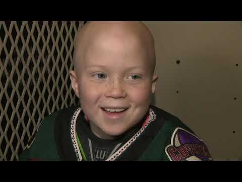 Such a classy move by the Arizona Coyotes. I love doing stories like this. Hockey Fights Cancer