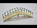 Matchstick Art And Craft Ideas How To Make Miniature Matchstick Bridge For Project