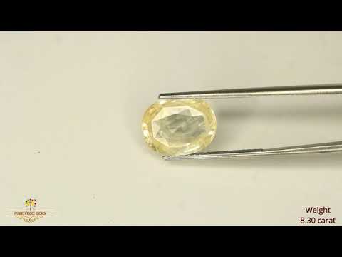 Yellow Sapphire 8.30ct. (Super Premium) video