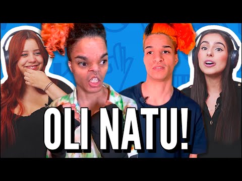 JOVENS REAGEM A OS MELHORES TIKTOKS DO OLI NATU